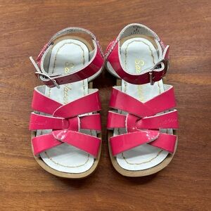 Little Kids Salt Water Sandals Classic Waterproof Leather Sandals Size 6 C